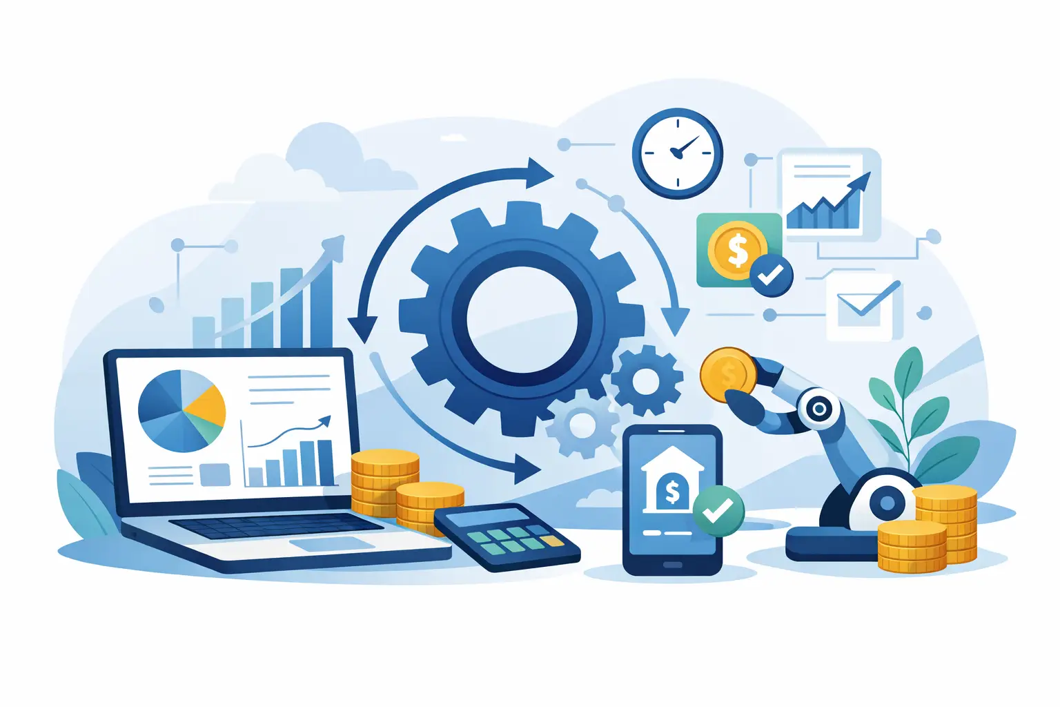 8 melhores recursos de automação financeira para controlar gastos, investimentos e impostos