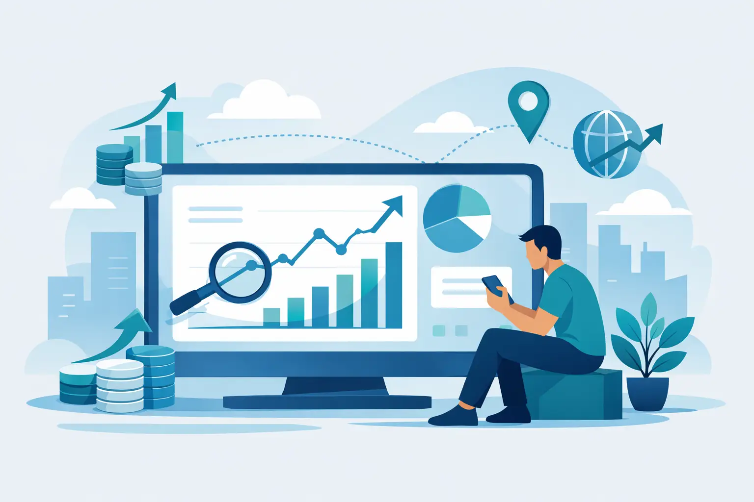 Como acompanhar investimentos em um lugar: carteira, orçamento, metas e imposto centralizados