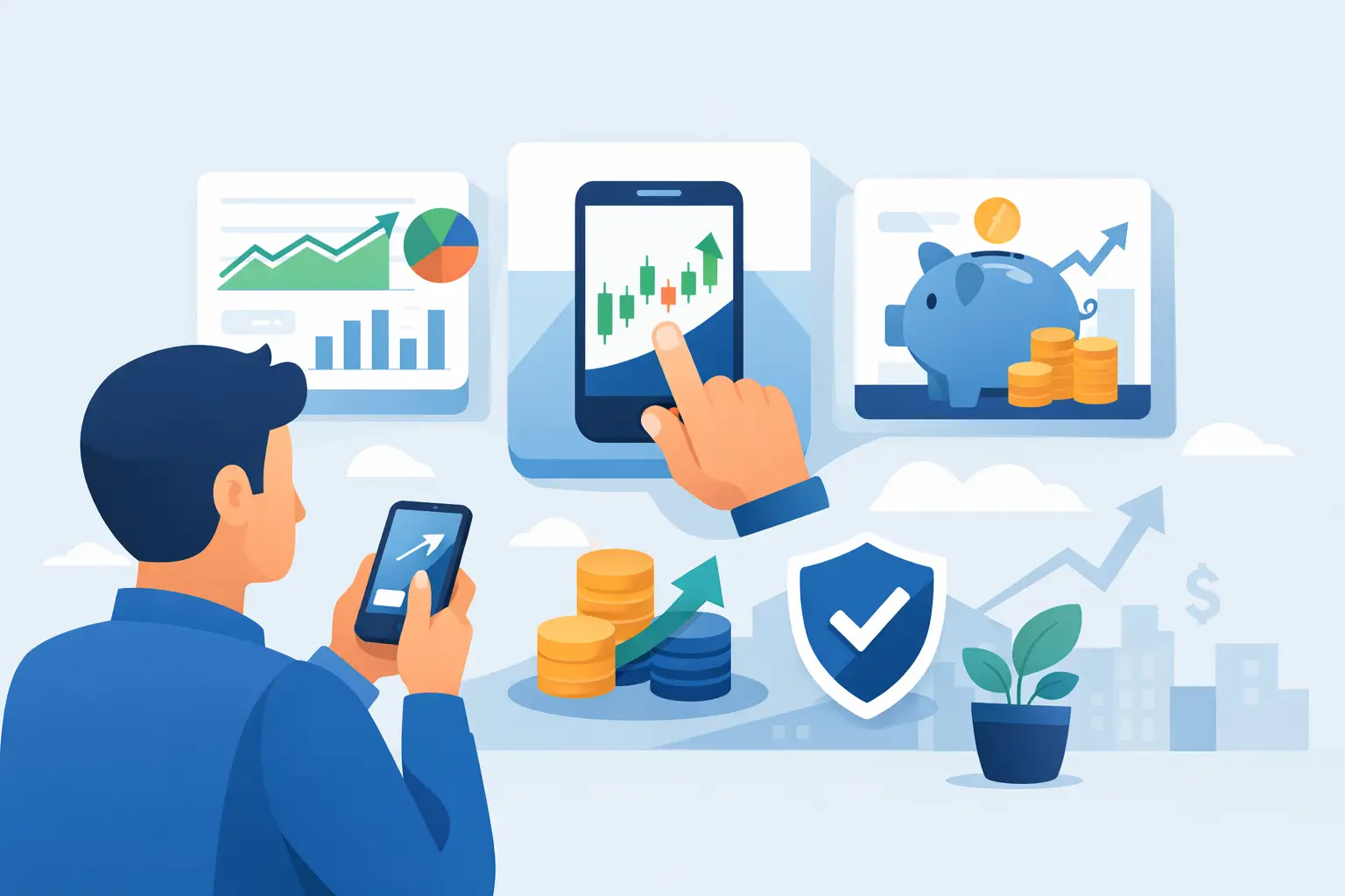App para investidores pessoa física: como escolher unindo carteira, rotina financeira e imposto