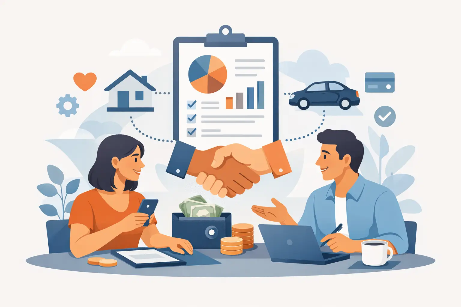 Como organizar orçamento compartilhado com clareza, regras simples e controle real dos gastos