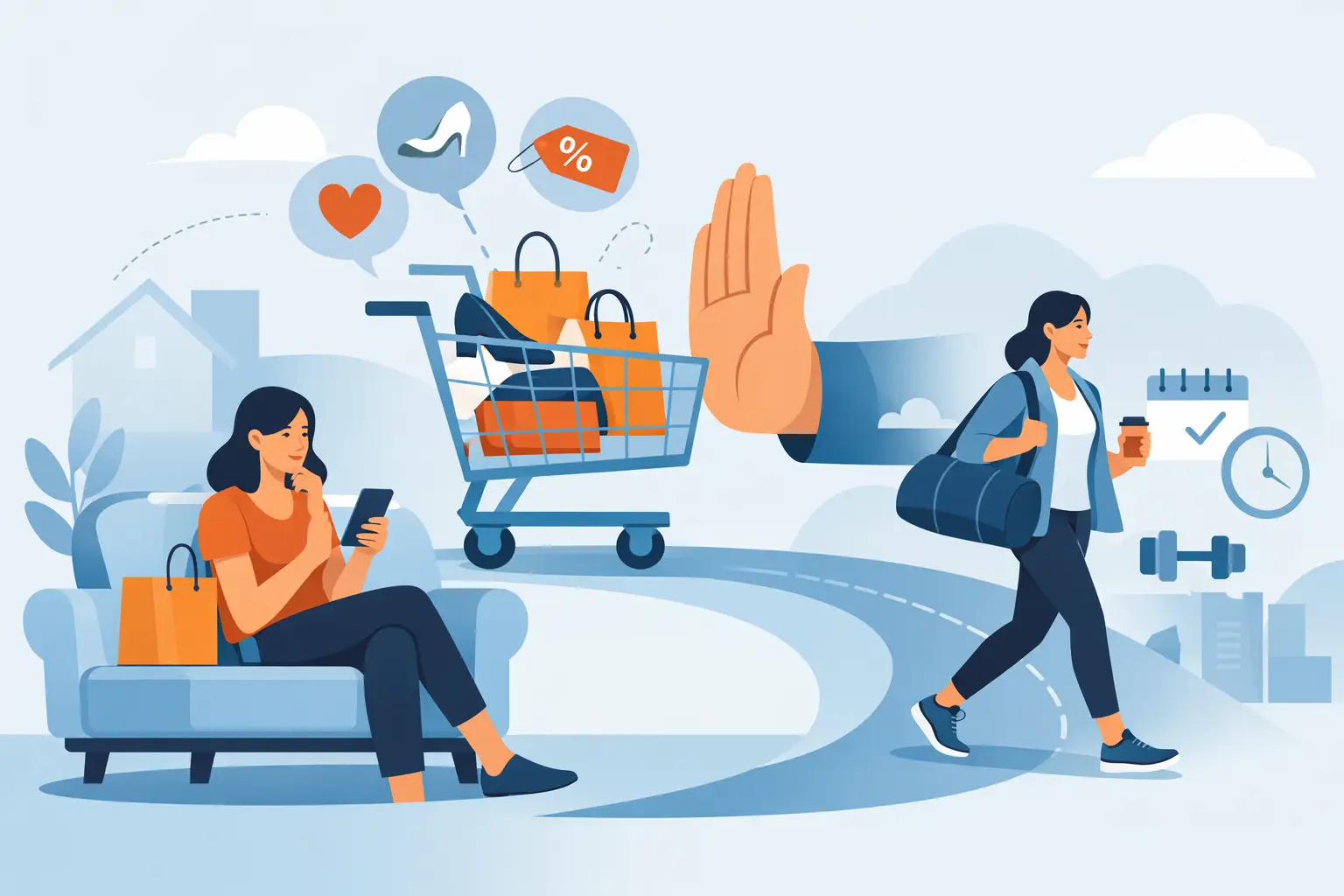Como reduzir compras por impulso com hábitos simples e controle do orçamento para proteger metas financeiras