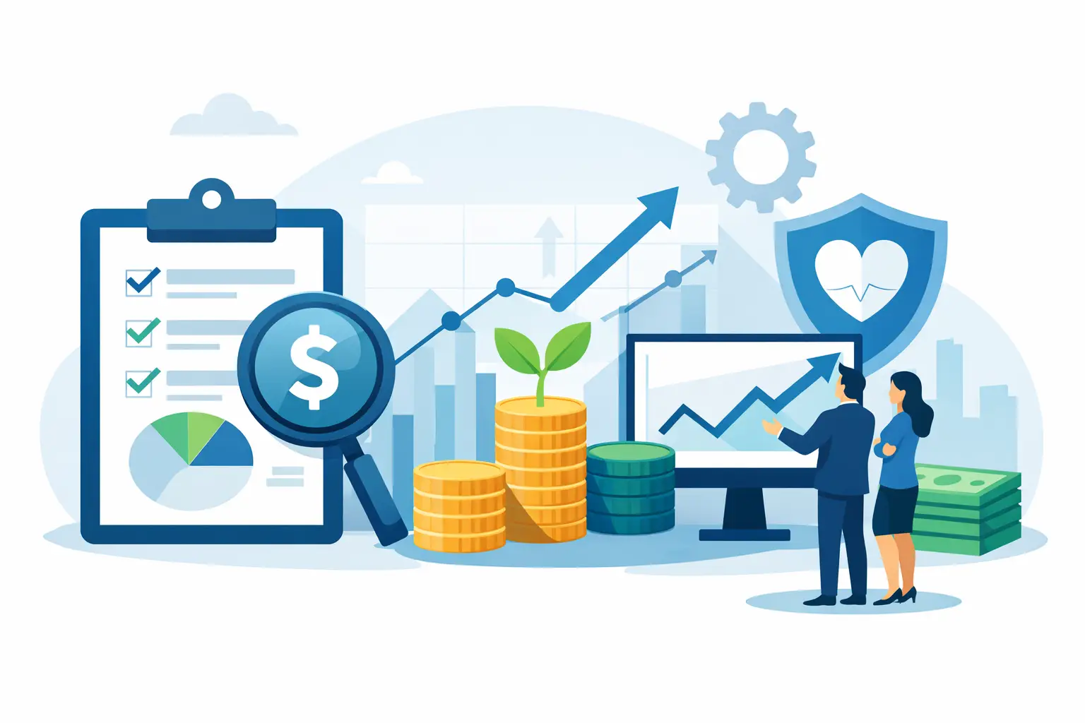 Melhores indicadores de saúde financeira: como acompanhar orçamento, dívidas, reserva e investimentos
